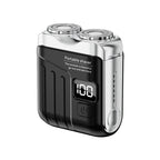 Mini Portable Electric Shaver & Beard Trimmer – Rechargeable Waterproof Men’s Razor