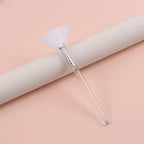 1/8pcs Fan Acid Facial Brush Set – Soft Portable Mask Brushes for Skin Care & Beauty Salon Use