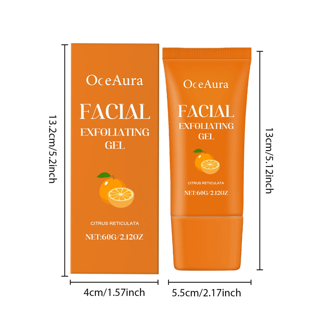 Facial Exfoliating Cream – Clear Pores, Brighten, Fade Dark Spots & Deep Cleanse