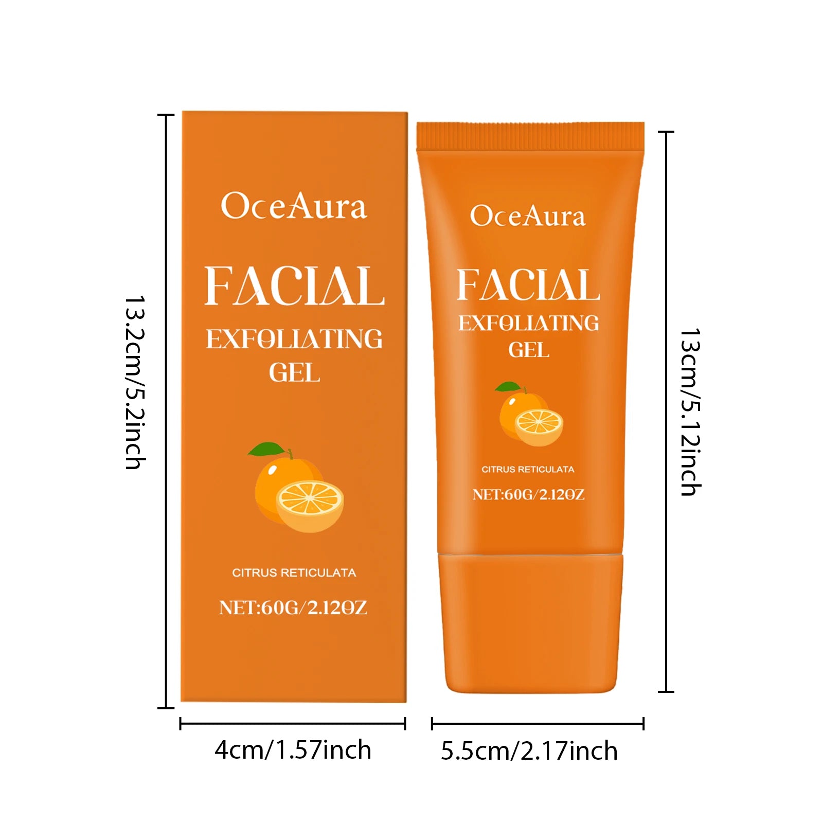 Facial Exfoliating Cream – Clear Pores, Brighten, Fade Dark Spots & Deep Cleanse