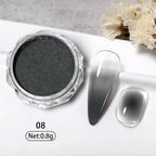 10g Gradient Pearl Nail Powder – Metallic Aurora Effect Glitter Dust for UV Gel Nail Art Decorations