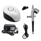 Portable Nano Mist Airbrush Kit – Oxygen Facial Spray & Makeup Compressor for Skincare, Tattoos, Nails & Cake Decorating