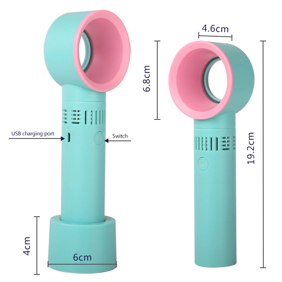 USB Mini Eyelash Extension Fan – Quick Dry Air Conditioning Blower for Lash Glue & Nail Polish