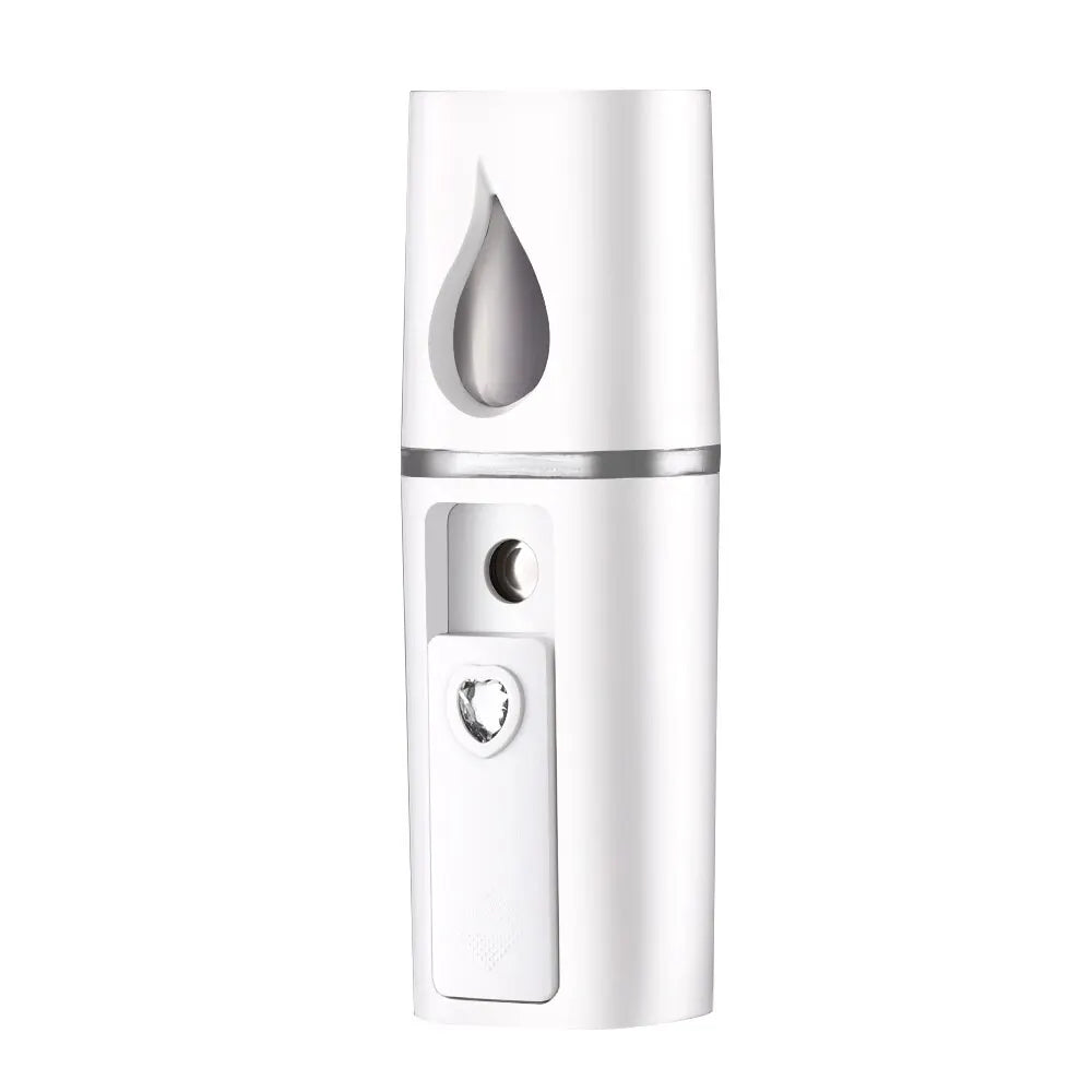 Mini Nano Mist Sprayer – USB Rechargeable Facial Steamer & Hydrating Skin Humidifier