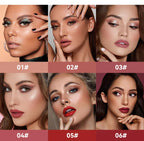 MLSMILE 6-Color Velvet Matte Lip Glaze – Waterproof, Long-Lasting, Non-Stick Lip Tint