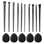 10-Piece Soft Bristle Eye Brush Set – Precision Eyeshadow & Detail Brushes