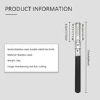 Professional Double-Edge Hair Razor Comb – Salon Cutting & Thinning Tool