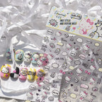 5D Anime Nail Stickers – Hello Kitty, Kuromi & Cinnamoroll