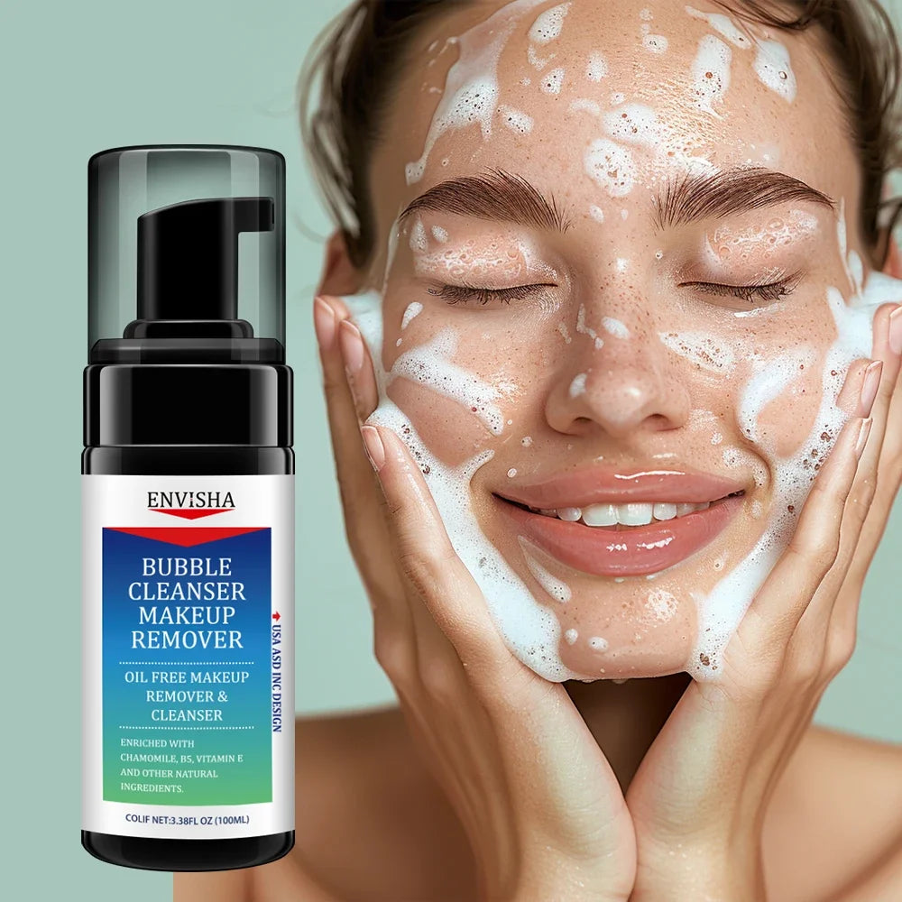 Beauty Exfoliating Foaming Facial Cleanser & Makeup Remover
