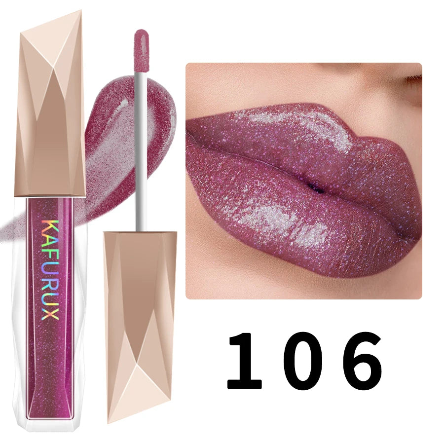 Shimmer Lip Gloss – Moisturizing, Long-Lasting, Plumping Effect