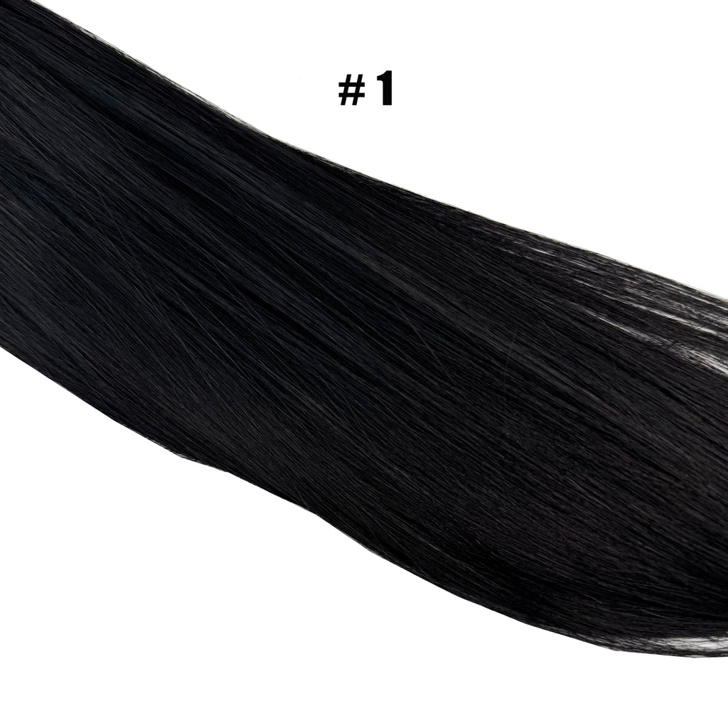 Korean Cotton Thread Tip Hair Extensions – 100% Human Hair, Double Drawn
