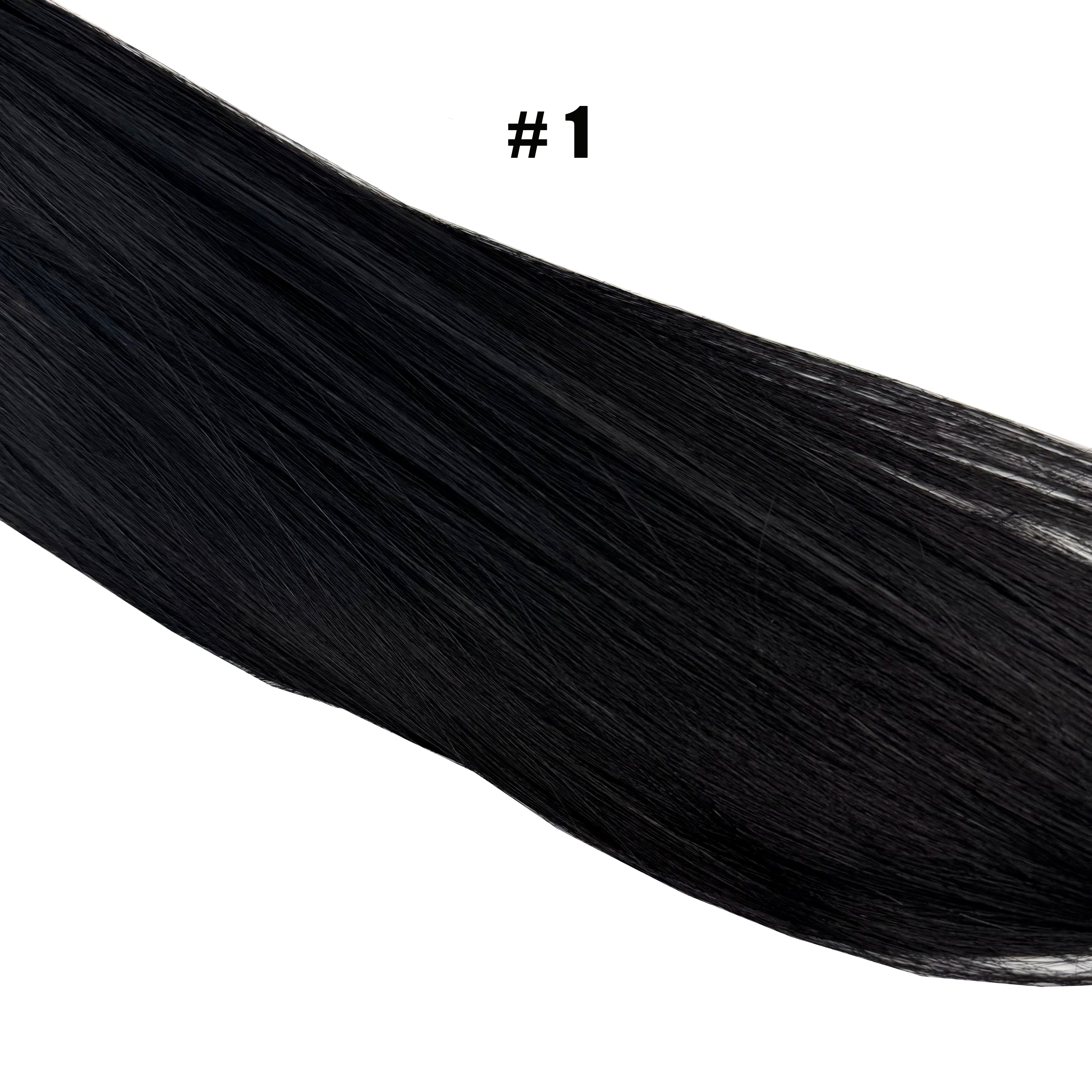 Korean Cotton Thread Tip Hair Extensions – 100% Human Hair, Double Drawn