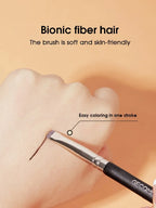 Multi-Functional Eye & Brow Brush – Flat, Angled, and Arc Tips