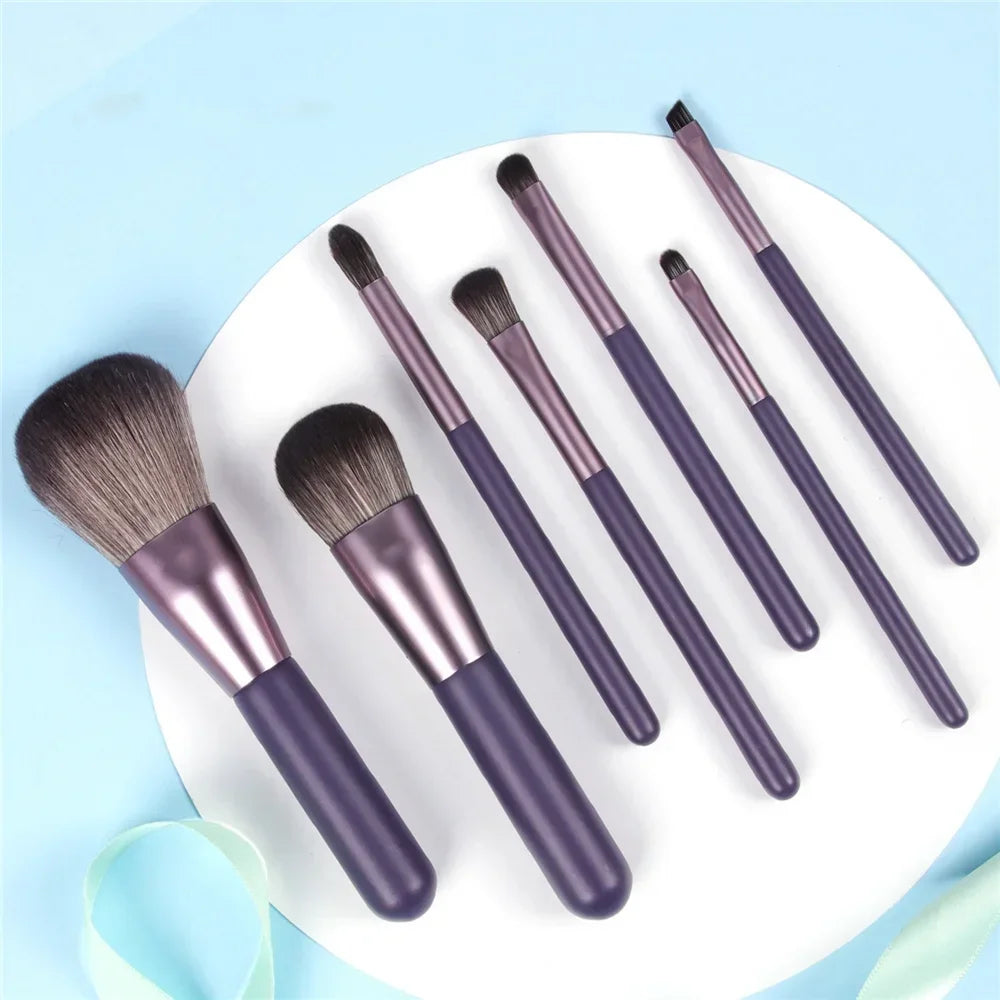 Makeup Brush Kit with Holder