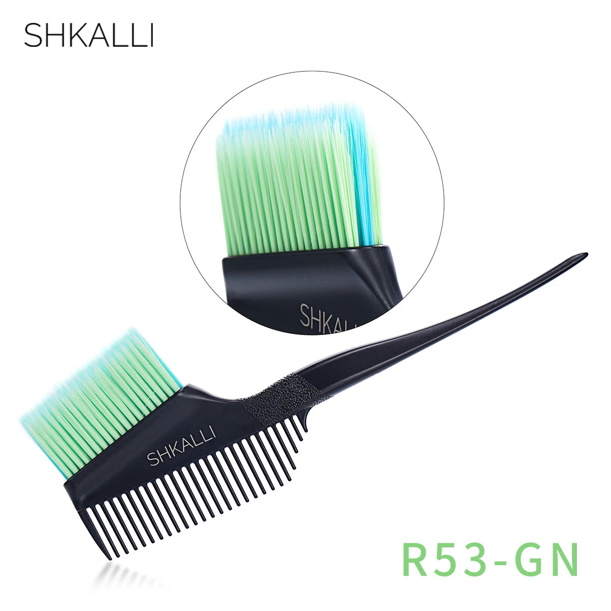 Professional Hair Color Comb & Brush – Ergonomic Hybrid Design for Bleaching, Highlights & Salon or Home Use