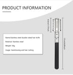 Professional Double-Edge Hair Razor Comb – Salon Cutting & Thinning Tool
