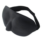 3D Sleep Mask – Soft Portable Eyeshade Eye Patch for Sleeping, Light Blocking Blindfold for Travel & Lazy Eye