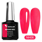 Neon Gel Nail Polish 7.5ml – UV/LED Soak Off Summer Colors