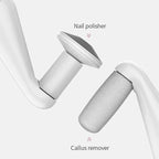 Electric Foot File Grinder – USB Rechargeable Callus Remover with Replacement Head for Smooth Feet
