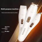 Electric Waterproof Hair Trimmer for Women – Painless Body & Facial Hair Removal