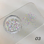 10g Gradient Pearl Nail Powder – Metallic Aurora Effect Glitter Dust for UV Gel Nail Art Decorations