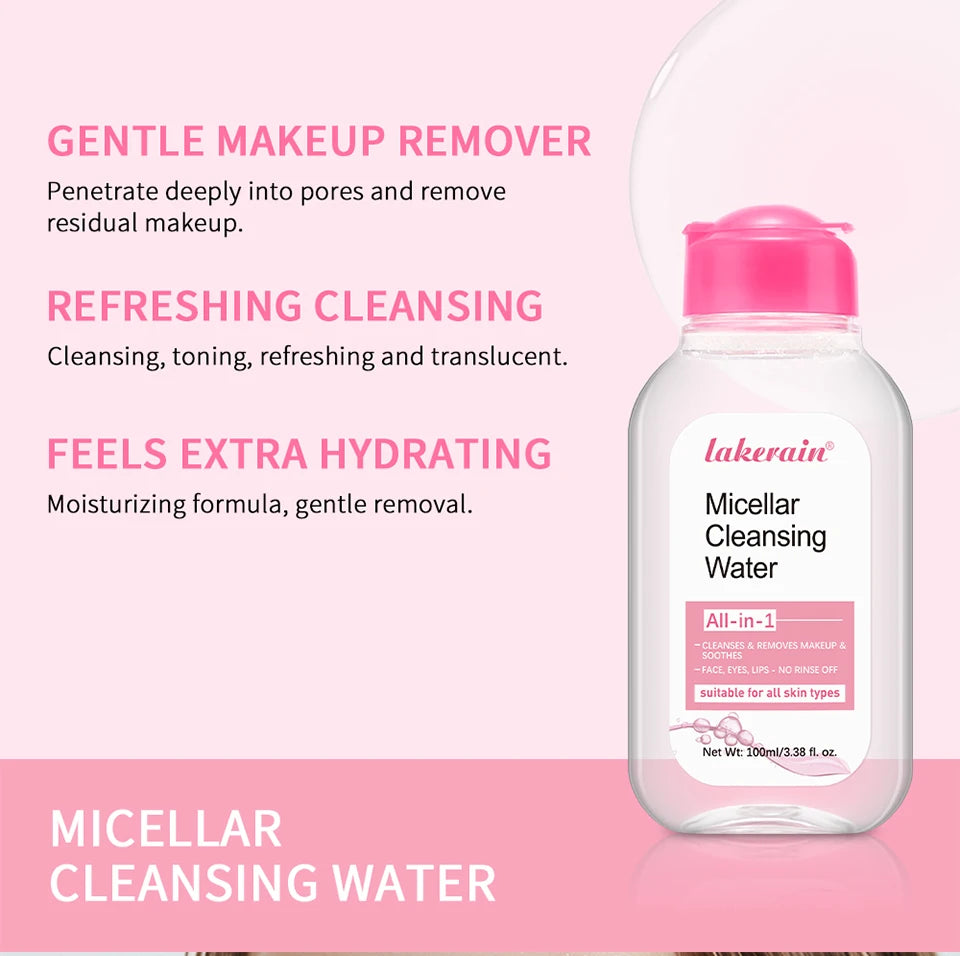 Garnier Micellar Water 100ml – Hydrating Makeup Remover & Facial Cleanser