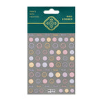 5D Smiley Face Nail Stickers – Embossed Japanese Macaron Decals
