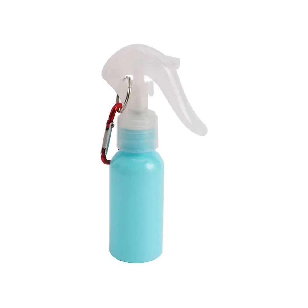 Mini Refillable Mist Spray Bottles with Keychain – Empty Travel Atomizers