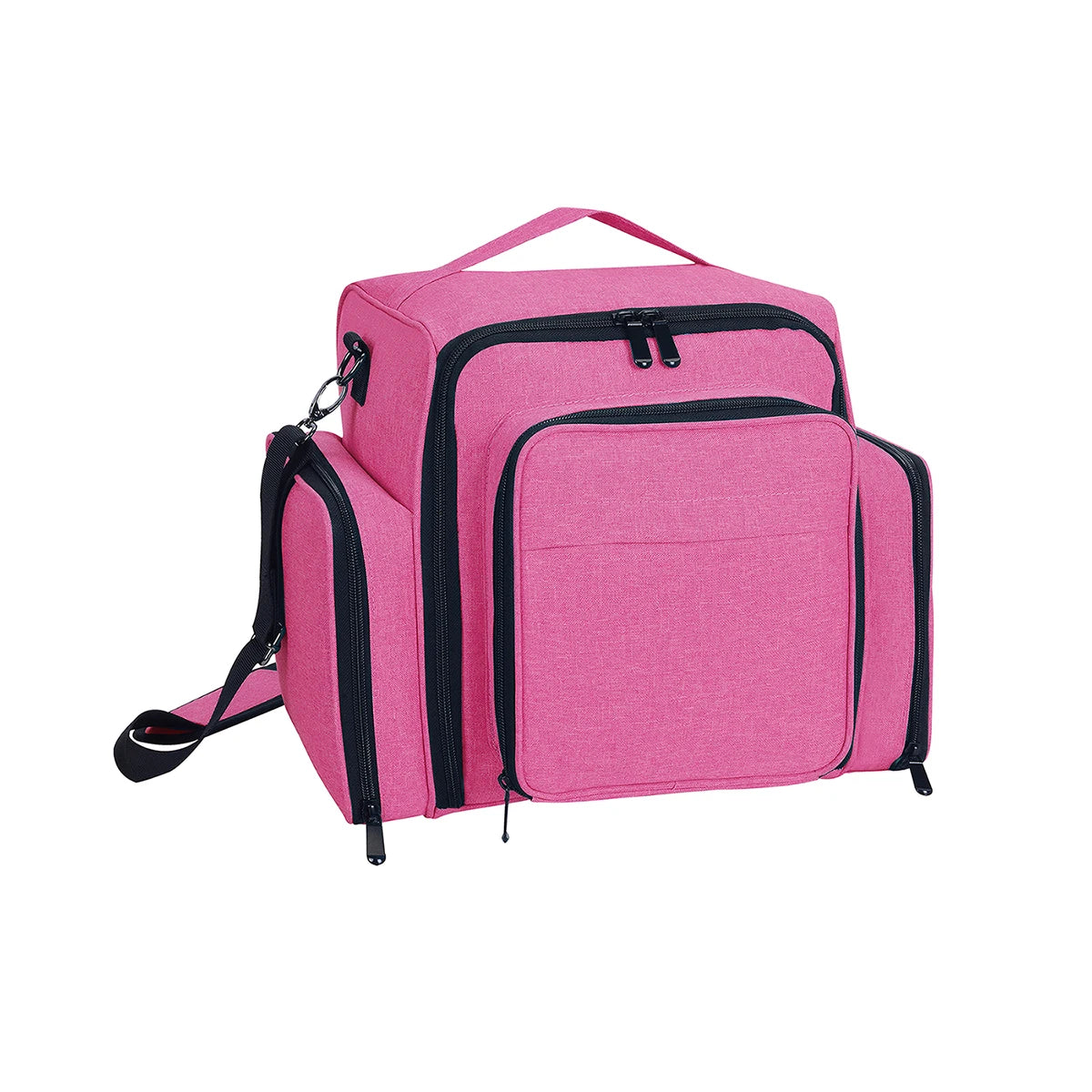 Large Capacity Nail Polish Organizer Case – Holds 60 Bottles & Manicure Lamp