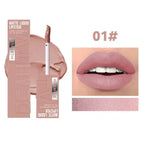 MLSMILE 6-Color Velvet Matte Lip Glaze – Waterproof, Long-Lasting, Non-Stick Lip Tint