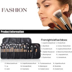 24-Piece Luxe Makeup Brush Set: Precision for Perfect Beauty