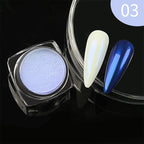 10g Gradient Pearl Nail Powder – Metallic Aurora Effect Glitter Dust for UV Gel Nail Art Decorations