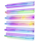 Wall-Mounted Acrylic Display Rack – 2/4pcs for Nail Polish or Vinyl Records