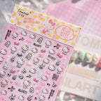 5D Anime Nail Stickers – Hello Kitty, Kuromi & Cinnamoroll