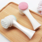 AA20-3D Double-Sided Facial Cleansing Brush – Soft Bristles & Manual Massage