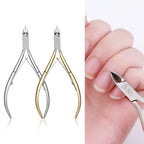 1pc Professional Cuticle Cutter – Nail Nippers, Scissors, Pusher & Dead Skin Remover Tool for Manicure & Pedicure