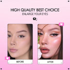WOSHEER Natural Cluster Lashes – Volume Mixed Eyelash Extensions