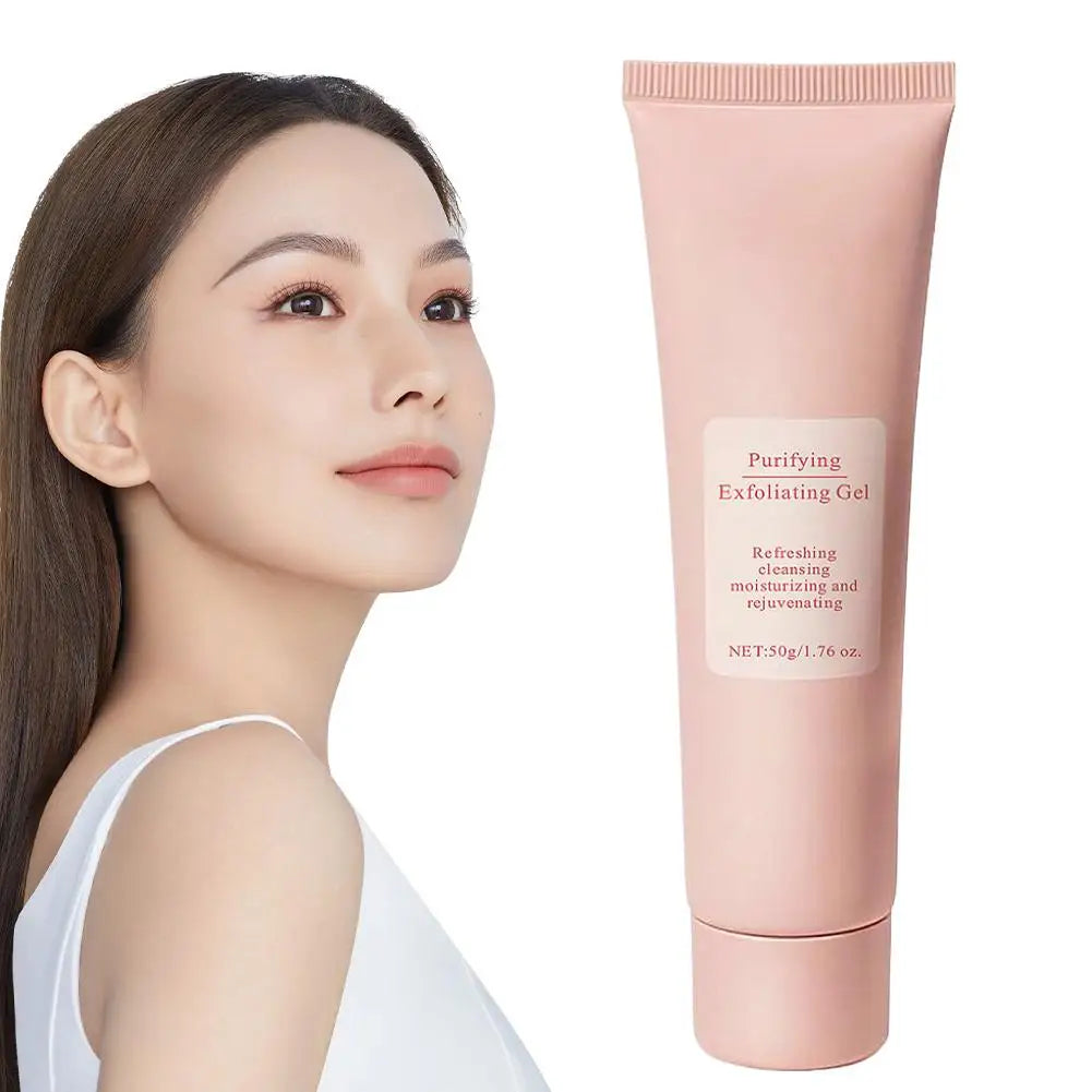 Purifying Exfoliating Facial Gel – Gentle Moisturizing Cleanser for Face & Body