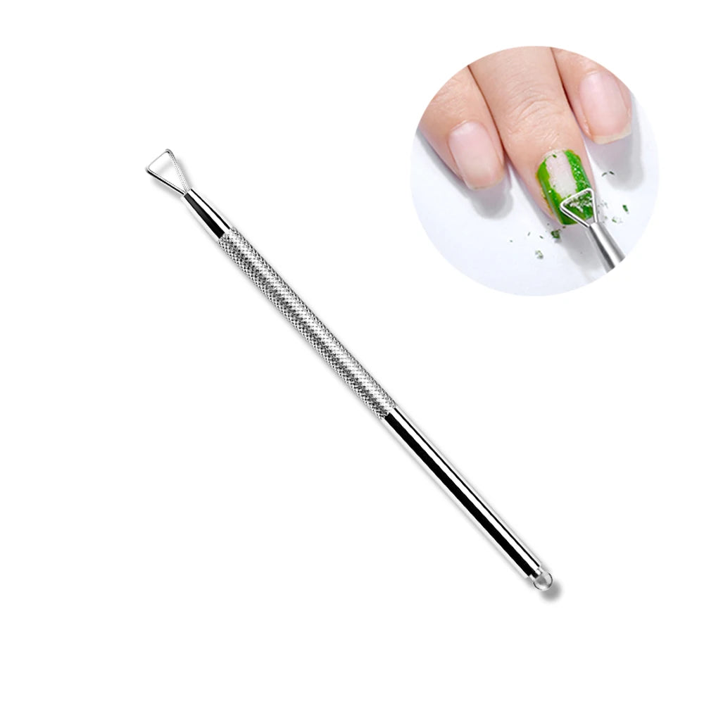 1pc Professional Cuticle Cutter – Nail Nippers, Scissors, Pusher & Dead Skin Remover Tool for Manicure & Pedicure