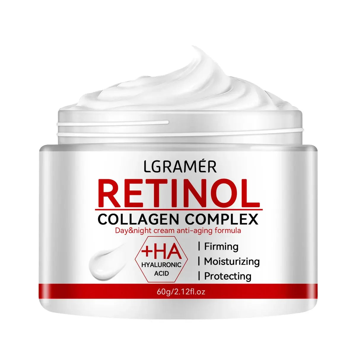 Retinol Firming Collagen Cream – Anti-Wrinkle & Brightening Moisturizer
