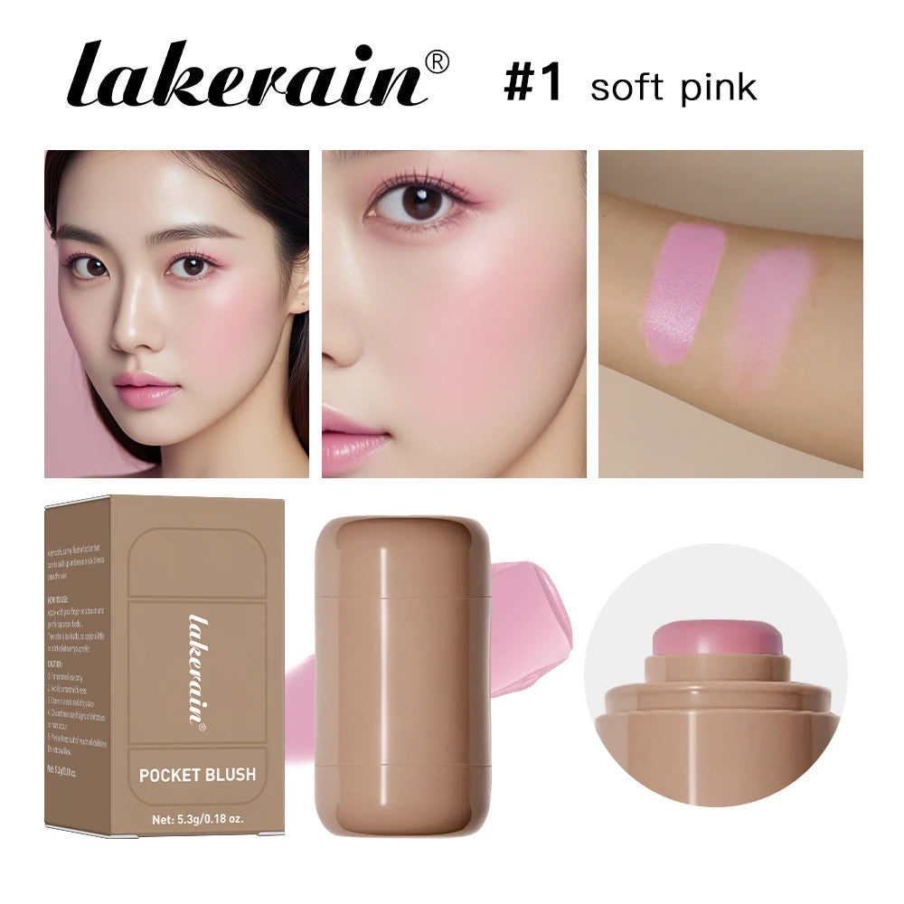 Blush & Lip Stick – Creamy, Hydrating, Blendable Rouge
