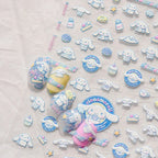 5D Anime Nail Stickers – Hello Kitty, Kuromi & Cinnamoroll