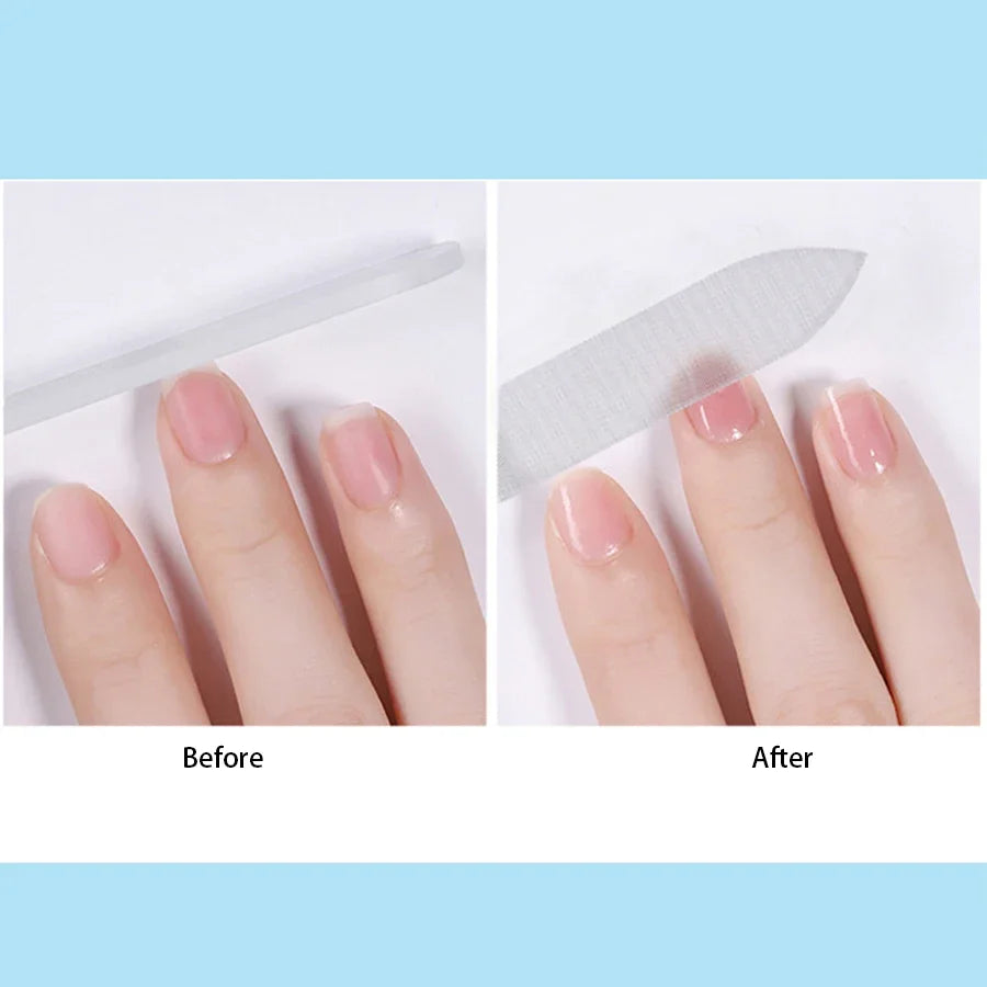 Nano Glass Nail File – Professional Washable Polishing Tool for Shiny, Smooth Nails