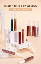 24 Colors Matte Liquid Lipstick Set – Long-Lasting, Waterproof, Non-Stick Velvet Lip Gloss