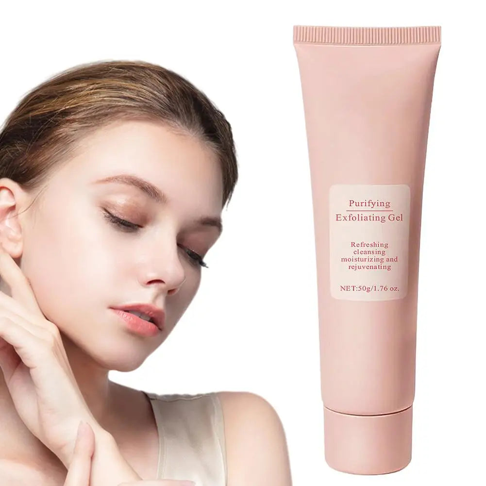 Purifying Exfoliating Facial Gel – Gentle Moisturizing Cleanser for Face & Body