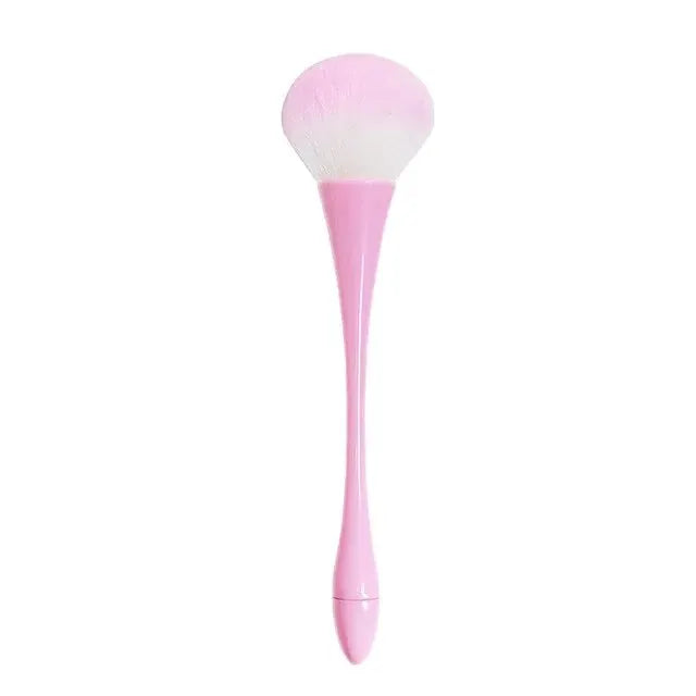 Rose Gold Powder & Blush Brush – Professional Large Makeup Tool