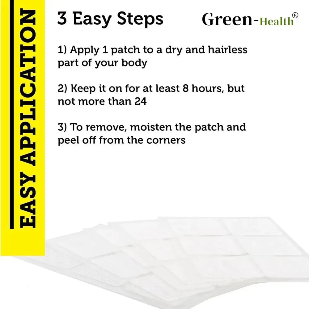 30 Patches Resveratrol Transdermal Patches With Berberine Quercetin Antioxidant Heart Support