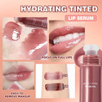 Nude Brown Plumping Lip Gloss – Moisturizing & Tinted, 12g