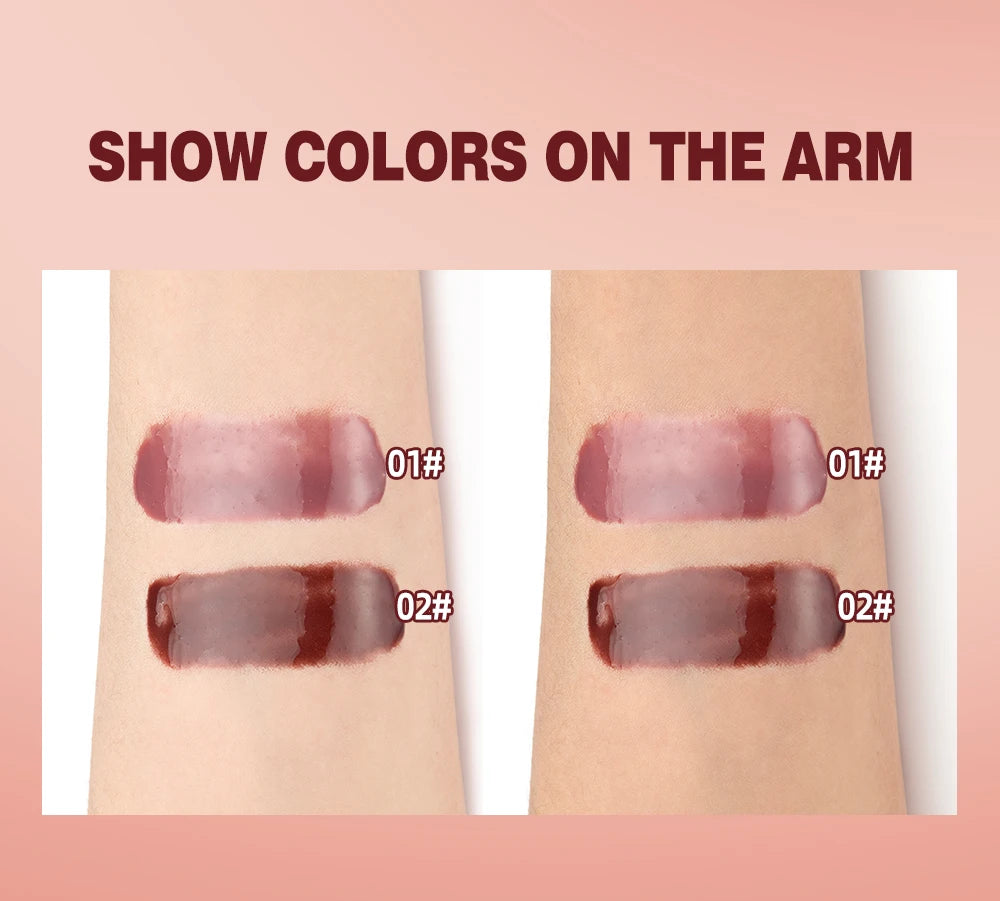 Nude Brown Plumping Lip Gloss – Moisturizing & Tinted, 12g
