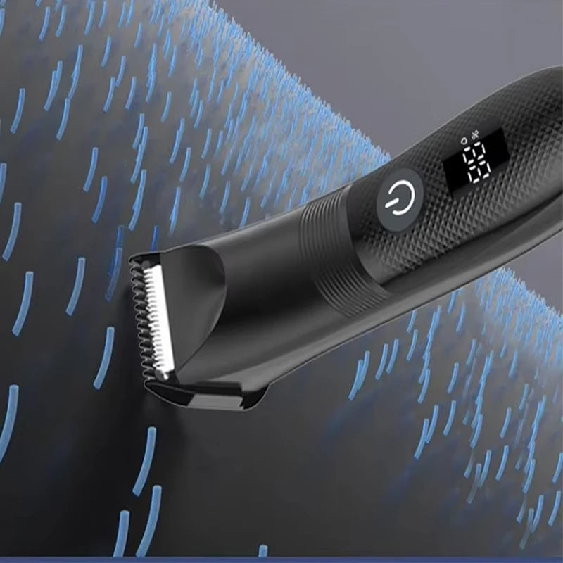 Electric Body & Beard Hair Trimmer – Men’s Grooming Kit